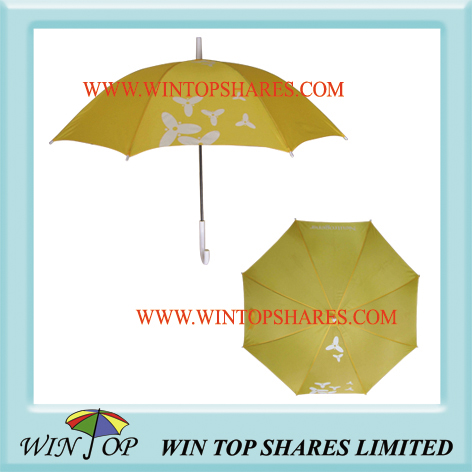 Yellow promotion umbrella for Neurtogena