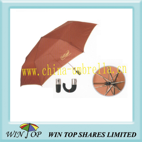 3 folding automatic umbrella
