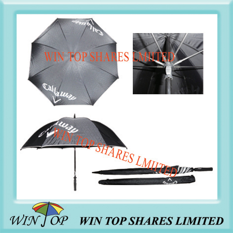 62" high quality fiberglass golf umbrella