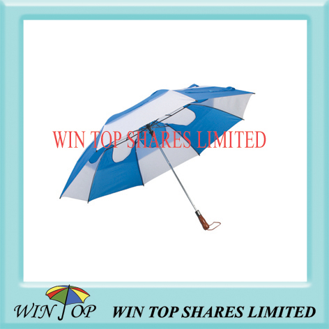 27" windproof folding golf umbrella