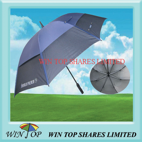 Rubber material golf umbrella