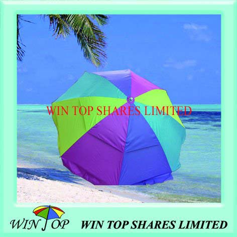 Windproof outdoor beach umbrella