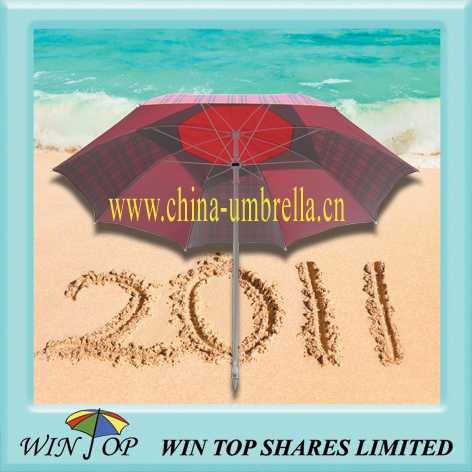 40" x 8 ribs outdoor sun umbrella